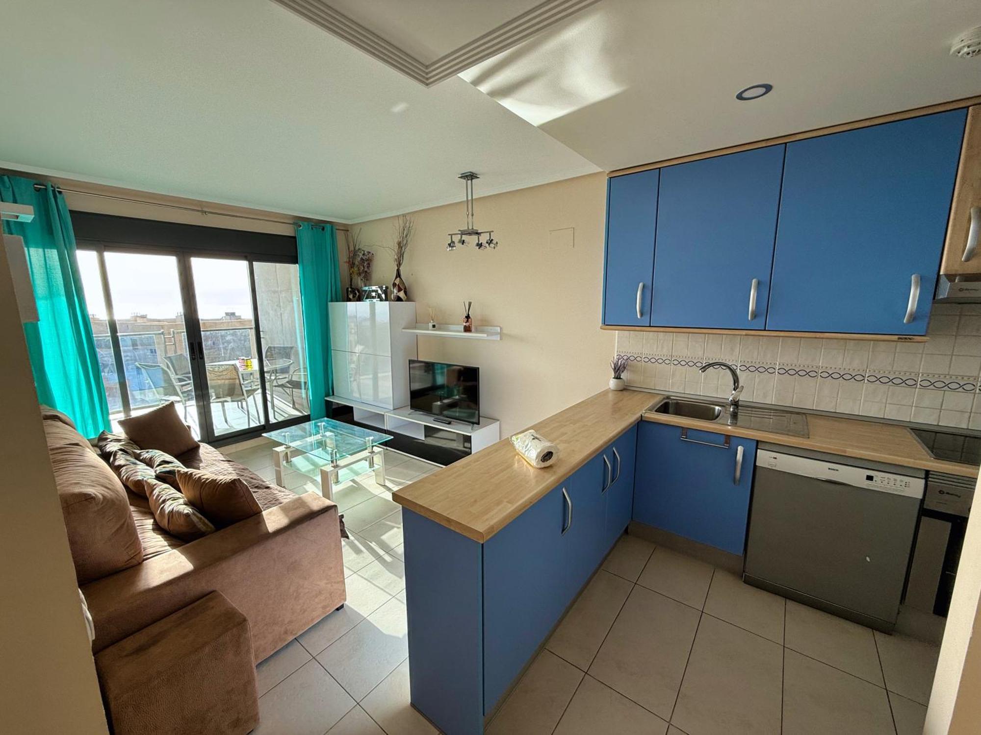 Beautiful Apartment Near Beach With Panoramic Sea-View 베니돔 외부 사진