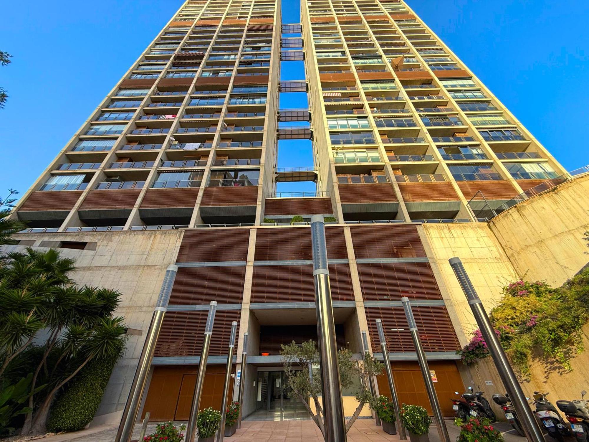 Beautiful Apartment Near Beach With Panoramic Sea-View 베니돔 외부 사진